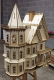 Leon Gothic Victorian 1:24 Scale Dollhouse Kit Model