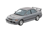 Aoshima 1/24 Snap Kit Mitsubishi Lancer Evo III 1995 Silver Model Kit 04-QS NEW Model