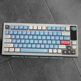 Anime EVANGELION Ayanami Rei PBT Keycaps Set for Cherry MX Mechancial Keyboards Model