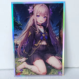 Herta Honkai Premium Waifu Card Anime Girl Art Oversized Board A6 Model