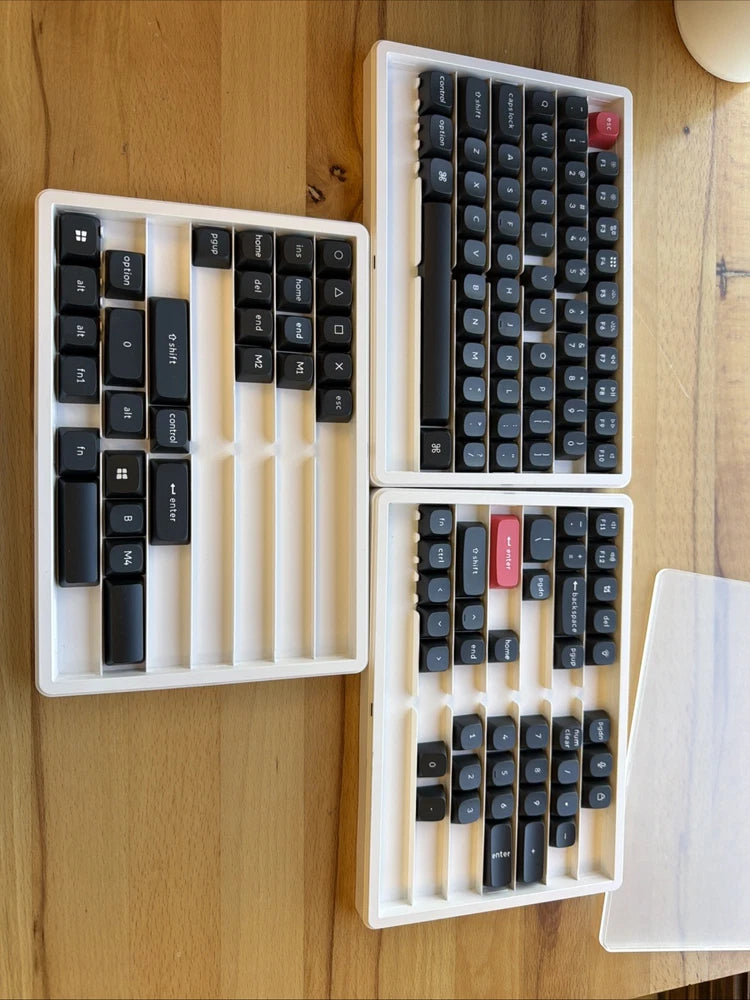 Keychron OSA Profile Double-Shot PBT Keycap Full Keycap Set (132 Keys) - White o Model