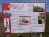 Photo 6x4 Sinclair Girnigoe Castle Information Board Noss/ND3754  c2007 Model