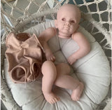 23inch Unpainted Reborn Doll Kit Toddler Baby Doll Unfinished Parts DIY Kids Toy Model
