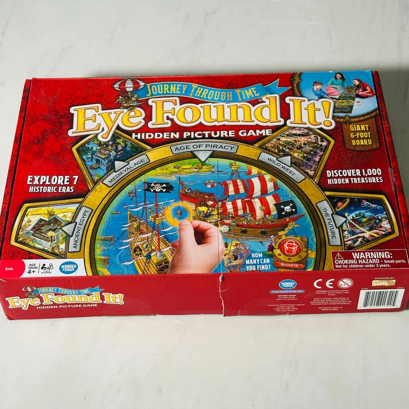 Journey Through Time Eye Found It Hidden Picture Game Complete Wonder Forge Model
