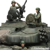 1/16 Resin Model Kit Russian Female Tank Crew 3 Figures Unassembled Unpainted Model