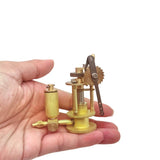 P100 Steam Machinery Oil Pump Brass Mechanical Lubrication Pump Model Model