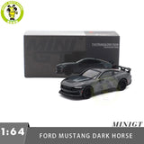1/64 Ford Mustang Dark Horse MINIGT Diecast Model Toy Car Model