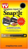 LOT OF 6 Snap-It Pocket Tube Eyeglass/Sunglass Repair Kit w/Screwdriver & Screws Model