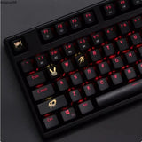 Custom ABS Keycaps OW DVA Cole Cassidy Mercy Cole Cassidy Mechanical Keyboards Model