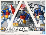 1/144 GUNPLA 40th Memorial 3-Figure Set "Mobile Suit Gundam" Event Limited Model