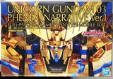 PG 1/60 Unicorn Gundam 03 Phenex Narrative Ver. Gunpla BANDAI SPIRITS Model