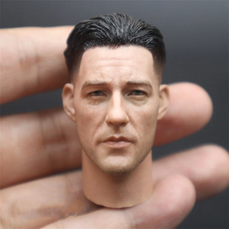1:6 WWII US Cavalry Gunner Lepine Head Carved Model Fit 12'' DID Action Figure Model