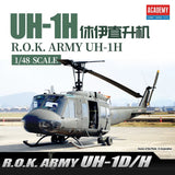 Academy AC12308 1/48 UH-1H ROK Limited Edition Helicopter Assembly Model Kit Model