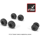 Armory Models AR AW72505 Scale kit 1/72 C-27 Spartan wheels w/ weighted tires Model