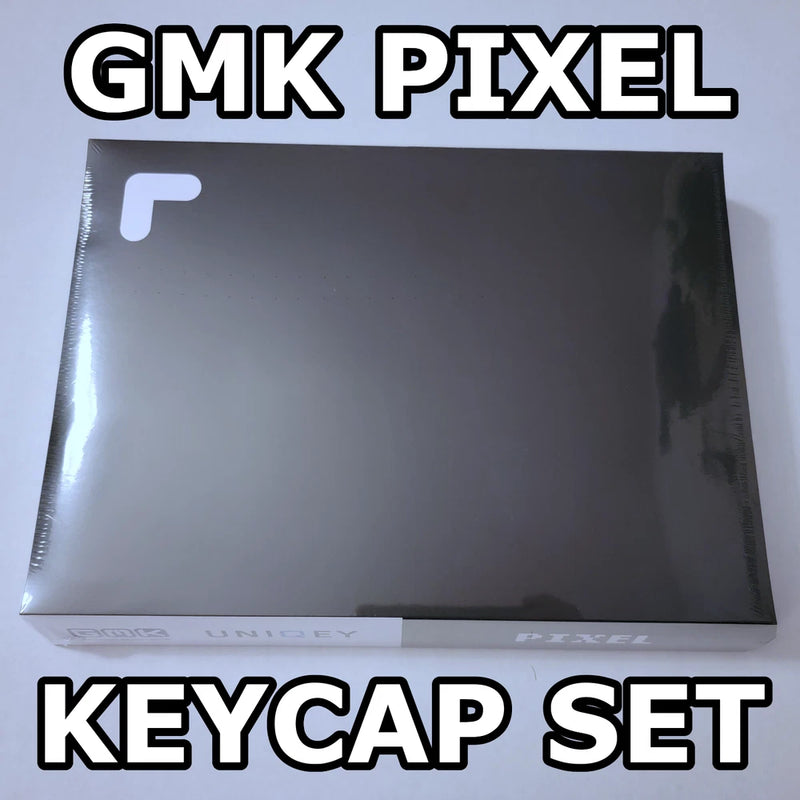 GMK Pixel - SEALED BASE SET - Double Shot ABS Keycaps For MX Keyboards Model