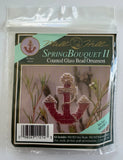 Mill Hill Spring Bouquet II Anchor Counted Stitch & Glass Beads Ornament Kit Model
