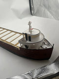 Painted ho scale Edmond Fitzgerald  Ore Boat model Assembled and Painted Model