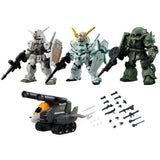 Mobile Suit Ensemble 1.5 Gundam & Zaku & Unicorn Bandai Capsule Model Kits Gift Model