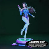 Mecha Girl Warrior 3D Print Garage Kit Figure Model Unpainted Unassemble GK Model