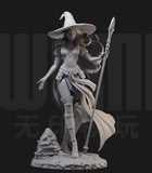 1/24 Resin Witch Girl unpainted unassembled 2838 Model