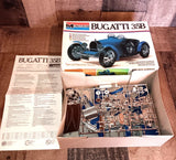 Vintage Monogram 1978 Bugatti 35B Model Kit 1/24 Scale 2234 Please Read Model