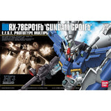 Bandai 1/144 HGUC RX-78 GP01FB Model