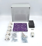 DIY KIT 4:1 remote antenna switch SO-239 Full KIT with BOX 1.8 - 60mhz Model