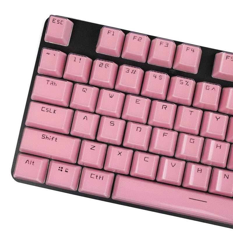 Acrylic Honeycomb Keycaps - Pink Model