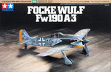 Tamiya 60766 1/72 Scale Model Aircraft Kit WWII German Focke-Wulf Fw190 A-3 Model