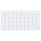 50 Pcs PBT Keycap Set DSA Mechanical Numeric Keypads for Keyboard, Beige Model
