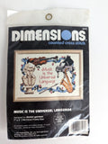 Dimensions Music Is The Universal Language Cross Stitch Kit 7x5 Model