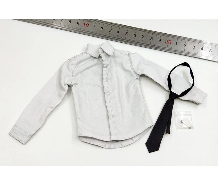 DAFTOYS F013 1/6 Scale Gentleman Shirt & Tie Model for 12" Figure Model