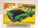 1/25 AMT MIKADO MAZDA RX-7 SNAP FIT #2217 COMPLETE, BAD DECALS VINTAGE MODEL KIT Model