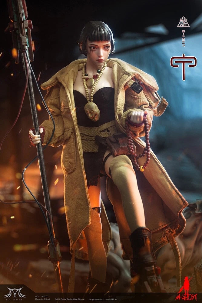 YMTOYS YMT077 1/6 M-GHOST Team NO.1 Jiazi Collectible Female Action Figure Model Model