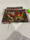 5D DIY Diamond Art Painting, Embroidery Kit Craft Santa at Fireplace Reading Model