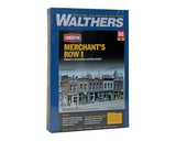 Walthers Cornerstone 933-3028 HO Scale Building Kit Merchants Row I *BRAND NEW* Model