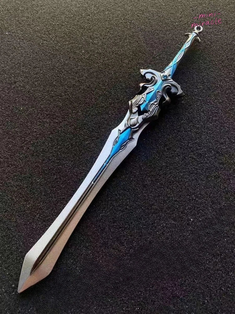 17cm Fantasy Longsword Model For 12" Action Figure Soldier Magic 1/6 Unique Model
