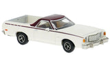 Brekina 1977 Ford Ranchero - White/Maroon 1/87 #18234 HO Scale Model