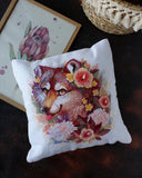DIY Counted Cross Stitch Pillow Kit "Lucky" Model