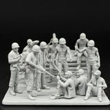 1/35 WW2 US Marines Guadalcanal RESIN FIGURE MODEL KIT Unassembled Unpainted NEW Model