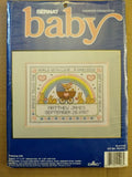 Bernat Counted Cross Stitch Craft Kit Baby Precious Gift Announcement 95-4174-00 Model