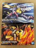 Digimon Metal Garurumon Wargreymon Figure-rise-Standard BANDAI SET Model Kit Model