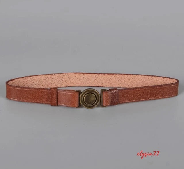 Real Leather Belt Model Collectibles Fits for 12" Action Figure Soldier 1/6 Model