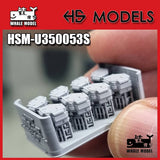 HS-MODEL U350053S 1/350 US NAVY AN/SLQ-32 Electronic Warfare Suite Model