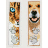 Vervaco? Dog & Cat Bookmarks Counted Cross-Stitch Kit Model