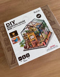 Rolife DIY Miniature House Kit, Cathy's Greenhouse, Tiny House Kit Brand new Model