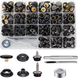 350PCS Canvas Snap Kit, Betterjonny Stainless Steel Screws Snaps Marine Grade Ca Model