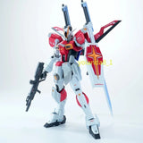 1/144 Scale Mecha Assembly Kit Red & White Combat Unit Multi-Weapon Accessories Model