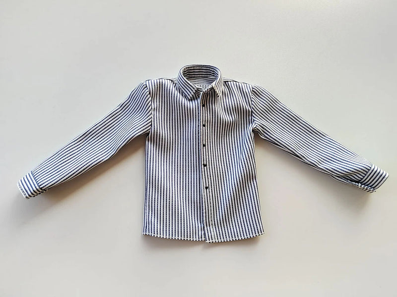 1/6 Scale Male Stripe Shirt Model for 12" Figure Model