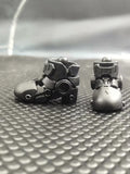 1/6 Female Soldier Accessories Solid Armored Shoes Model for 12